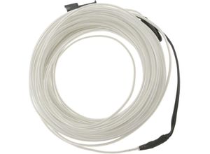 8434852113403 - Kabel transparent elektro weiß 5m 23mm Spule Batterie - Bematik