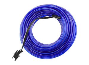 8434852113496 - Bematik - 23mm blaue Elektrolumineszenz-Drahtspule bis 220VAC 10m verbunden