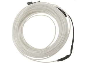 8434852113571 - Bematik - Cable 13mm weiße Elektrolumineszenz 5m Spiralkabel mit Akku