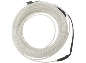 8434852113601 - Bematik - Cable 32mm weiße Elektrolumineszenz 5m Spiralkabel mit Akku