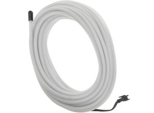 8434852113632 - 5mm weiße Elektrolumineszenz-Drahtspule 5 m Kabel mit Batterie - Bematik