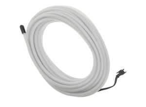 8434852113724 - 5mm weiße Elektrolumineszenz-Drahtspule 10m Kabel an 220VAC angeschlossen - Bematik