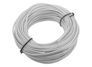 8434852113847 - Kabel transparent-weiß Elektrolumineszenz 23 mm Spule 25m - Bematik