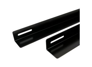 8434852124584 - RackMatic - Feste seitliche Stützschienen für Rackschrank 19 schwarz 750mm