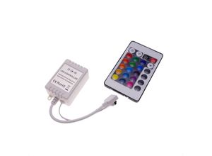 8434852152464 - Controller für rgb led Streifen mit Fernbedienung ir 6A - Bematik