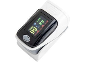 8434852230629 - BeMatik - Fingerspitzenoximeter zur Sauerstoffsättigung und Herzfrequenzmessung mit OLED-Display