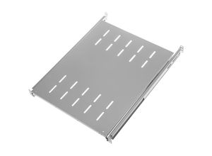 8434852271042 - Rackmatic - Verstellbarer Teleskopeinsatz für 1 he 19-Rackschrank und 550 mm weiße Tiefe