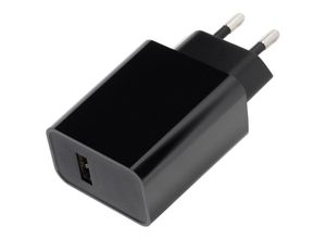 8434852311182 - BeMatik - Netzteil 220VAC auf USB Typ A Buchse 5VDC 21A 10W schwarz