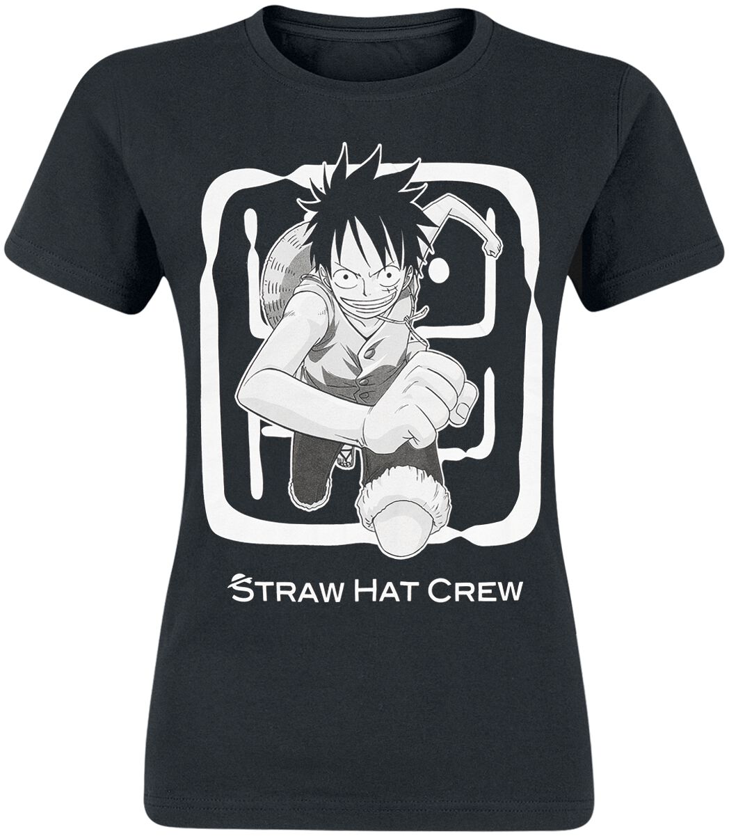 8435073792859 - Luffy T-Shirt schwarz in S