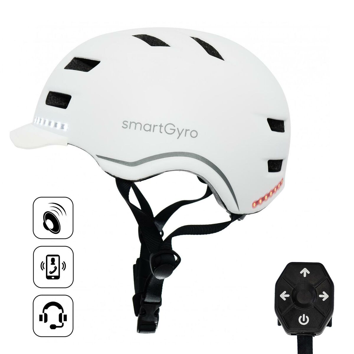 8435089033540 - Helm für Elektroroller SMART PRO Weiß