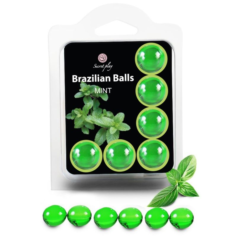 8435097533865 - SECRETPLAY - SET 6 BRASILIANER-BÄLLE MINT