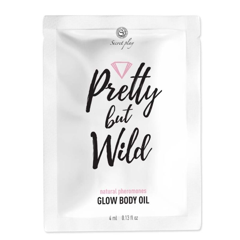 8435097636986 - SECRETPLAY - PRETTY ABER WILD GLOW KÖRPERÖL-SACHET