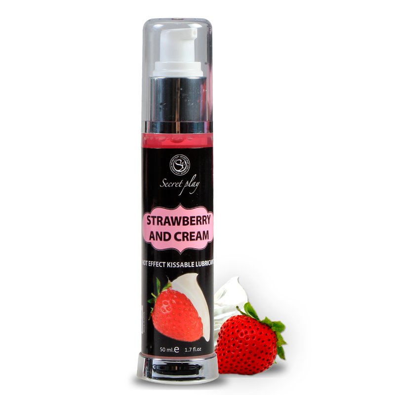 8435097835389 - SECRETPLAY - SCHMIERMITTEL 2-1 WÄRMEEFFEKT ERDBEERE & CREME 50 ML 8435097835389 - SECRETPLAY - SCHMIERMITTEL 2-1 WÄRMEEFFEKT ERDBEERE & CREME 50 ML