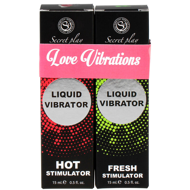 8435097836041 - SECRETPLAY - LIQUID VIBRATOR LOVE VIBRATIONS PACK