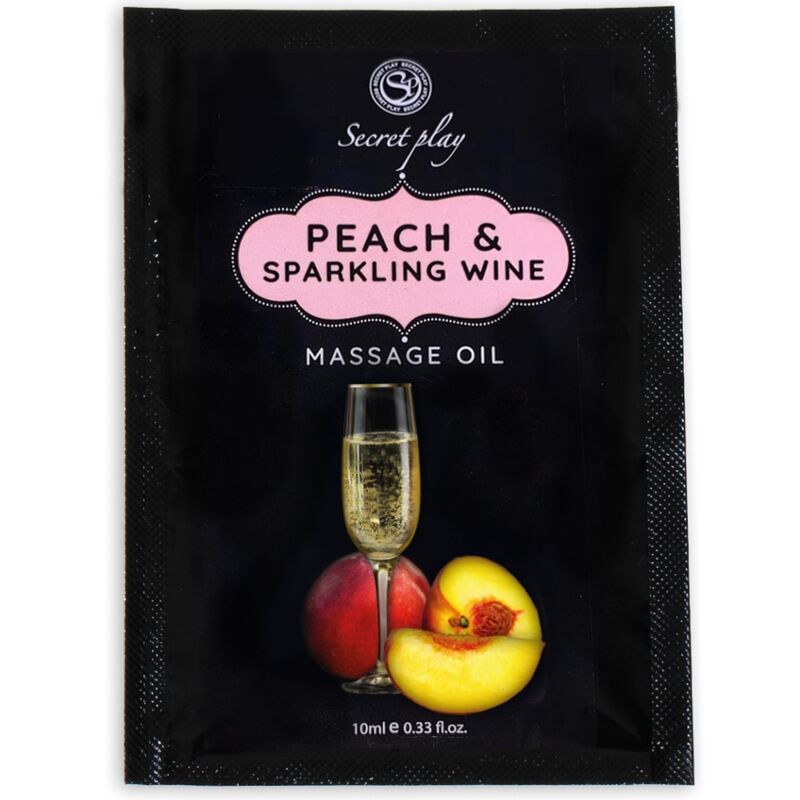 8435097836805 - SECRETPLAY - PFIRSICH & SEKT MASSAGEÖL BEUTEL 10 ML 8435097836805 - SECRETPLAY - PFIRSICH & SEKT MASSAGEÖL BEUTEL 10 ML