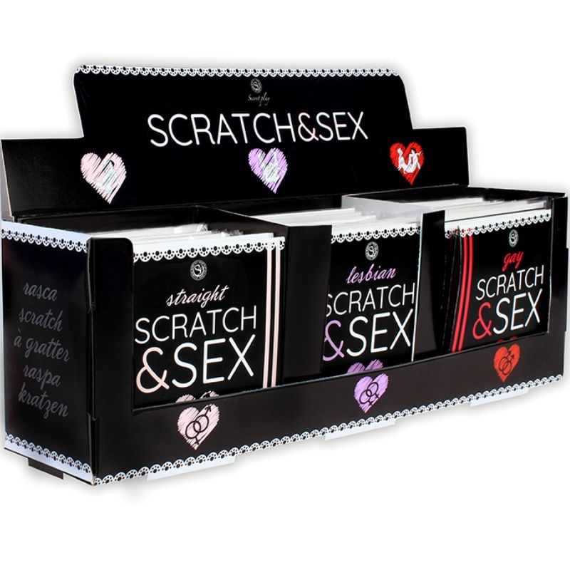 8435097899800 - SECRETPLAY - DISPLAY + POSTURES SCRATCH & SEX (ES EN FR PT DE)