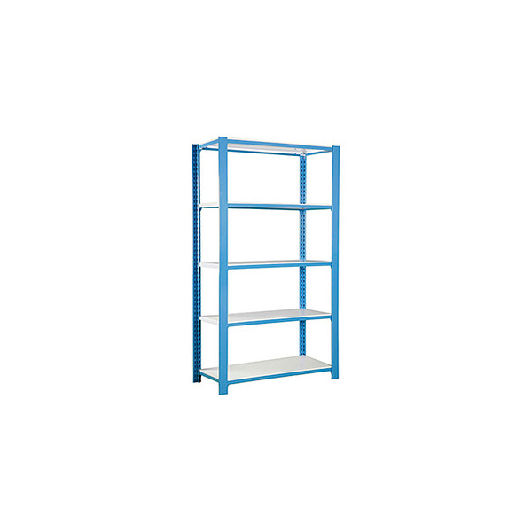 8435104916261 - Schwerlastregal OFFICLICK 5400 442100143219045 blau 900 x 400 x 2100 cm 8435104916261 Simon Rack