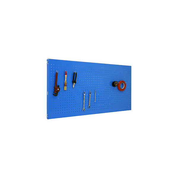 8435104919507 - Simonrack - kit panelclick 1200x400 blau + 8 hook