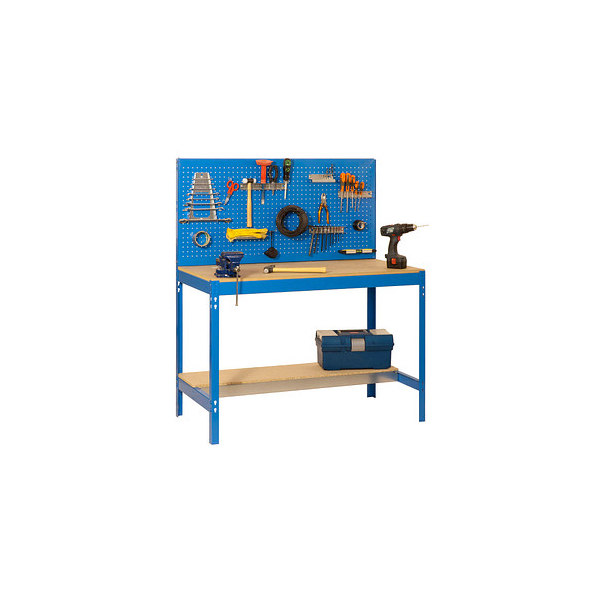 8435104919699 - Werkbank KIT SIMONWORK BT2 1500 blau 1500 x 610 cm 8435104919699 Simon Rack