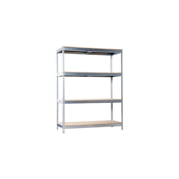 8435104922743 -  Schwerlastregal ECOFORTE 1204-4 778100047201244 silber 1200 x 450 x 2000 cm 8435104922743 Simon Rack