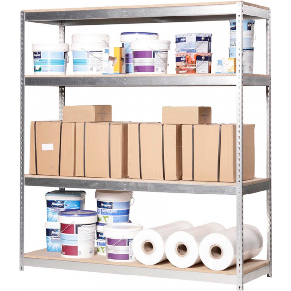 8435104925201 - Schwerlastregal SIMONFORTE CHIPBOARD 8435104925201 silber 1800 x 600 x 2000 cm 8435104925201 Simonrack