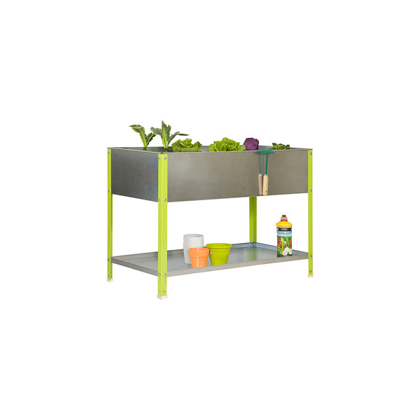 8435104941539 - Pflanzkübel SIMONGARDEN URBAN TOP Metall silber grün rechteckig 1200 x 850 cm 8435104941539 Simon Rack 8435104941539 - Pflanzkübel SIMONGARDEN URBAN TOP Metall silber grün rechteckig 1200 x 850 cm 8435104941539 Simon Rack