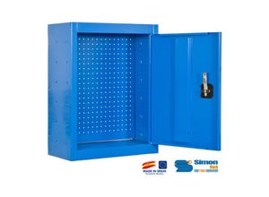 8435104941782 - Simonrack - Wandlagerschrank 675x500x275mm Blau - schrank werkzeuge pannel 500