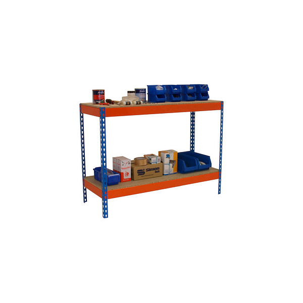 8435104983607 - Werkbank SIMONWORK BASIC 2 orange blau 1200 x 750 x 900 cm 8435104983607 Simonrack