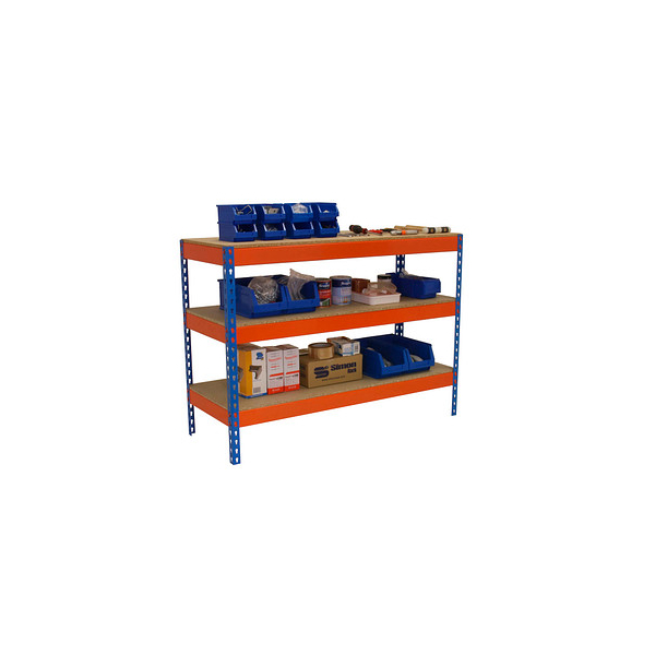 8435104983720 - Werkbank SIMONWORK BASIC 3 orange blau 1200 x 600 x 900 cm 8435104983720 Simonrack