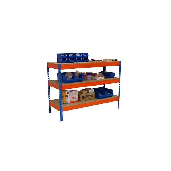 8435104983775 - Werkbank SIMONWORK BASIC 3 orange blau 1500 x 750 x 900 cm 8435104983775 Simonrack