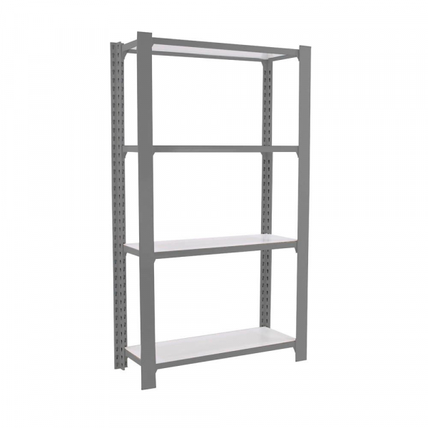 8435104994252 - Regal OFFICLICK 8435104994252 grau weiß 900 x 400 x 1500 cm 8435104994252 Simonrack