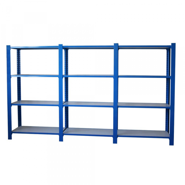 8435104999141 - Regal OFFICLICK 8435104999141 blau weiß 2700 x 400 x 1500 cm 8435104999141 Simonrack