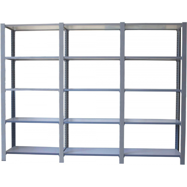 8435104999530 - Regal OFFICLICK 8435104999530 grau weiß 2700 x 300 x 2100 cm 8435104999530 Simonrack