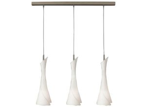 8435153207716 - Inspired Lighting - Inspired Mantra - Zack - Deckenanhänger 3 Light E27 Line Satin Nickel