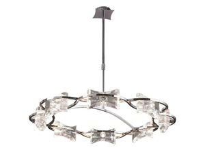 8435153208881 - Inspired Lighting - Inspired Mantra - Kromo - Teleskop Semi Flush 8 Light G9 Rund Chrom poliert