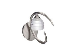 8435153218163 - Inspired Lighting - Inspired Mantra Loop sn Loop Wandleuchte 1 Licht G9 eco satiniertes Nickel