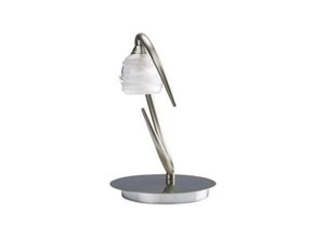 8435153218170 - Inspired Lighting - Inspired Mantra - Loop - Tischleuchte 1 Light G9 eco Satin Nickel