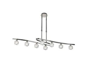 8435153218408 - Inspired Lighting - Inspired Mantra - Ice - Teleskop 8 Light G9 eco poliertes Chrom