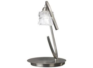 8435153218569 - Inspired Lighting - Inspired Mantra - Ice - Tischleuchte 1 Light G9 eco Satin Nickel