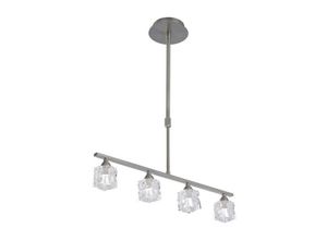 8435153218576 - Inspired Mantra - Ice - Deckenanhänger 4 Light G9 ECO Bar Satin Nickel