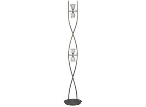 8435153237584 - Inspired Lighting - Inspired Mantra - Iku - Stehlampe 4 Light G9 Satin Nickel