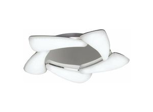 8435153238079 - Inspired Mantra - Mistral - Flush Flush Decke 30W LED 3000K 2700lm poliertes Chrom mattiertes Acryl