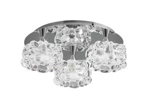 8435153239250 - Inspired Lighting - Inspired Mantra - O2 - Flush Cluster Decke 3 Light G9 Small poliertes Chrom