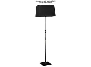 8435153253119 - Inspired Lighting - Inspired Mantra - Habana - Stehlampe Teleskop 1 Leuchte ohne schatten E27 Schwarz   Chrom poliert