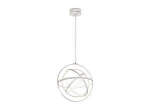 8435153257414 - Inspired Lighting - Inspired Mantra - Orbital - Deckenanhänger Rund 60 cm 4 Ringe 90 w led 3000K 3250 lm RF-Fernbedienung Weiß