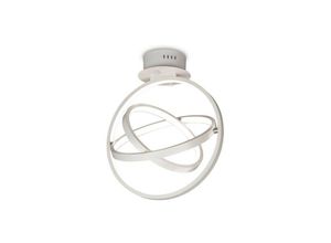 8435153257469 - Inspired Lighting - Inspired Mantra - Orbital - Semi Flush Deckenleuchte Rund 35 cm 3 Ringe 40 w led 3000K 1510 lm Weiß