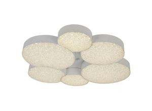 8435153257643 - Inspired Lighting - Inspired Mantra Fusion - Lunas - Deckenleuchte 61 cm Durchmesser 54 w led 3000K 2830 lm HF-Fernbedienung Weiß 8435153257643 - Inspired Lighting - Inspired Mantra Fusion - Lunas - Deckenleuchte 61 cm Durchmesser 54 w led 3000K 2830 lm HF-Fernbedienung Weiß