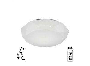 8435153259753 - Inspired Mantra Diamante Smart Decke 40 w led 3000–5000 k abstimmbares Weiß 2600 lm Fernbedienung app Alexa und Google Sprachsteuerung Weiß 3