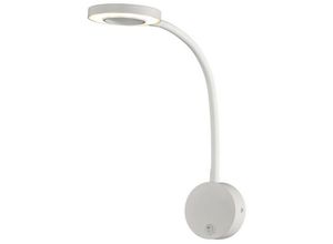 8435153260506 - Inspired Lighting - Inspired Mantra Fusion - Boavista - Wandleuchte Reader 1L 5W led Ringkopf 3000K 261lm runder Sockel Mattweiß