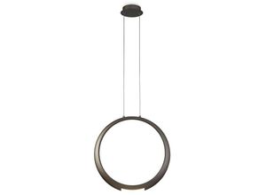 8435153261718 - Inspired Lighting - Inspired Mantra - Ring - Deckenanhänger 50 cm rund 23 w led 3000 k 1600 lm Bronze 5 Jahre Garantie